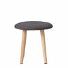 Stool With Upholstered Seat | Grey - Grøn + White 