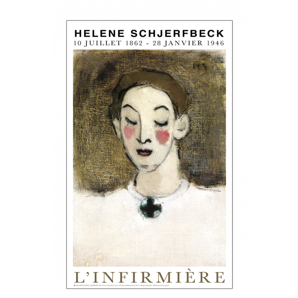 L'infirmiere print Helene Schjerfbeck | Permild and Rosengreen