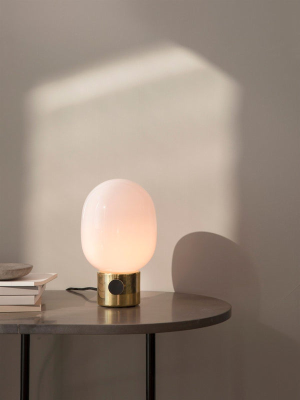 JWDA Brass Table Lamp - Grøn + White 