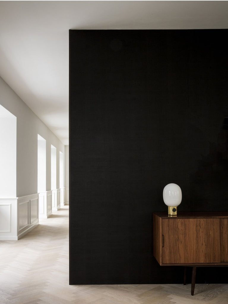 JWDA Brass Table Lamp - Grøn + White 