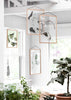 Floating Leaves Print No. 04 - Scandinavian style | Nordic Design | Grøn + White 