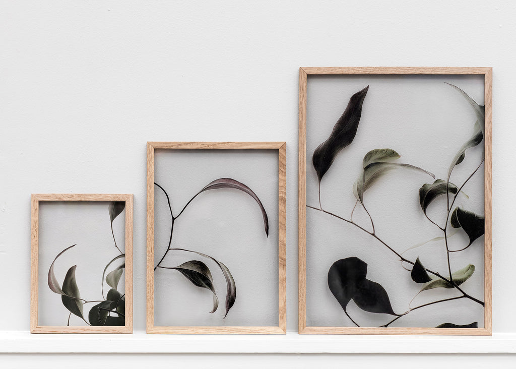 Floating Leaves No. 08 - Scandinavian style | Nordic Design | Grøn + White 