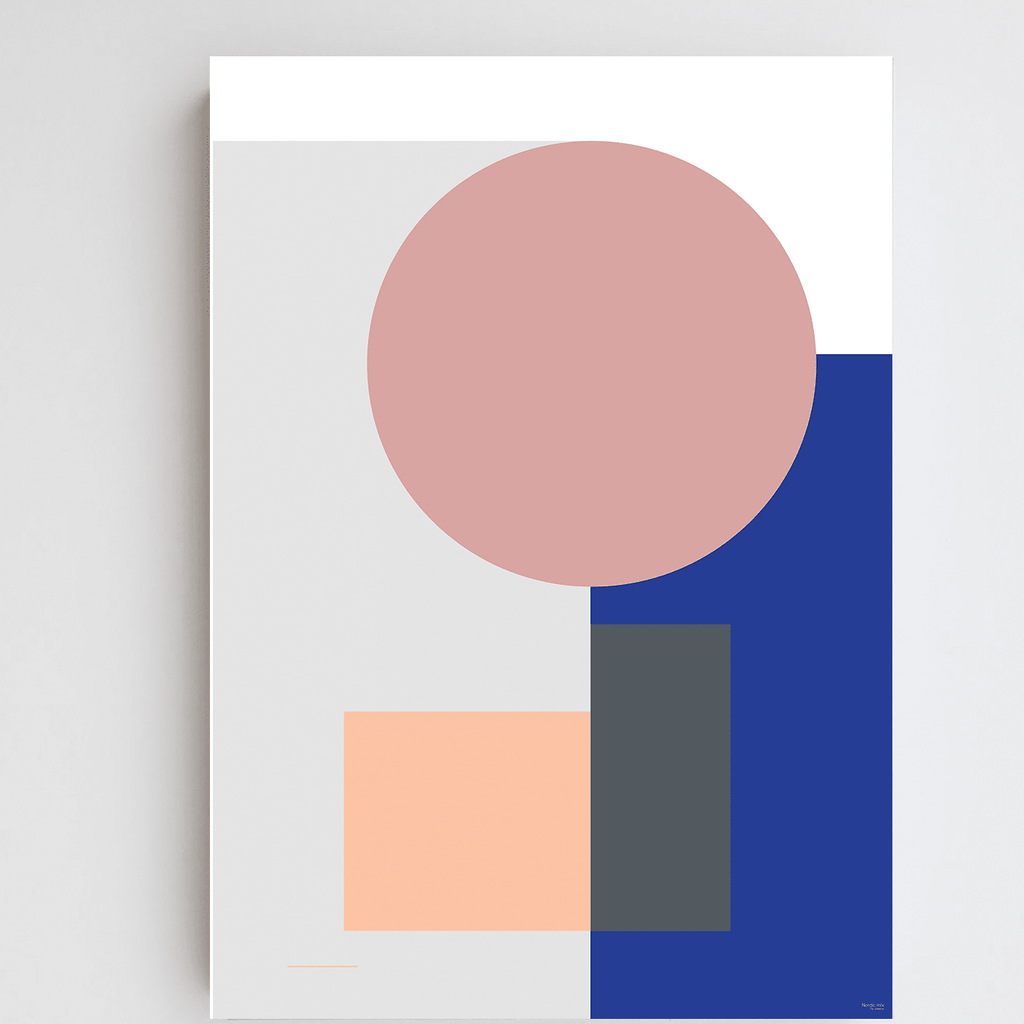 Nordic Mix | Geometric Print - Grøn + White 