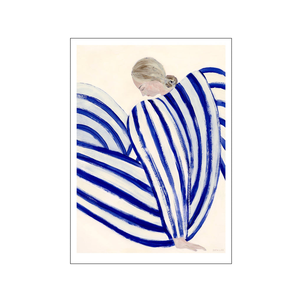 Sofia Lind Blue Stripe at Concorde  Print