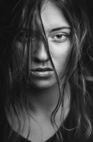 Hair | Poster by Via Martine - Grøn + White 
