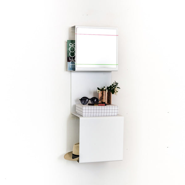 Showcase#3 Shelving - Grøn + White 