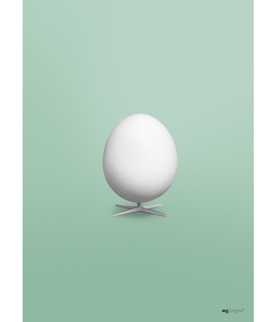 ÆG Print - Grøn + White 