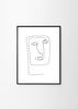 Alirio Print - Scandinavian style | Nordic Design | Grøn + White 