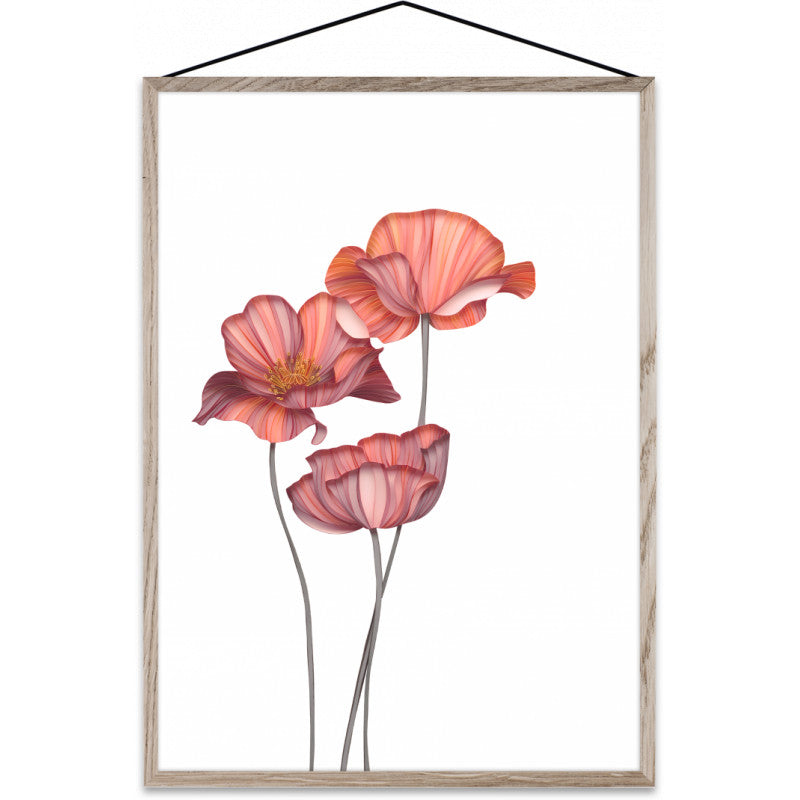 Forever Flower 01 - Scandinavian style | Nordic Design | Grøn + White 