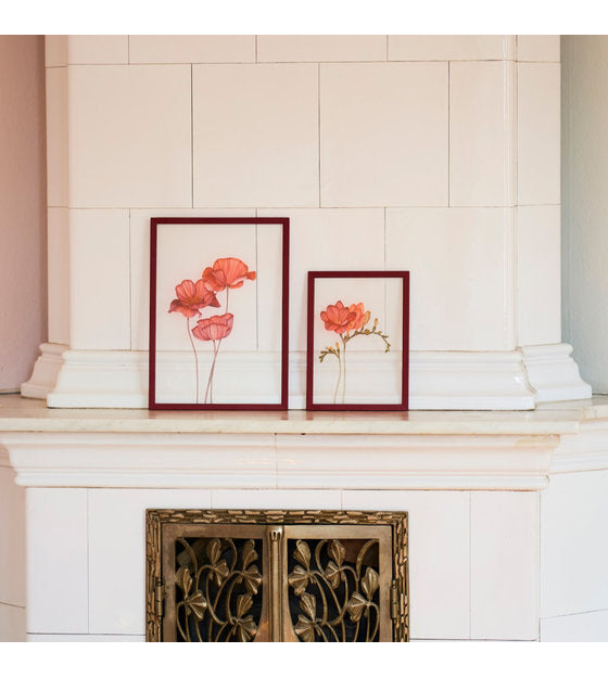 Forever Flower 01 - Scandinavian style | Nordic Design | Grøn + White 