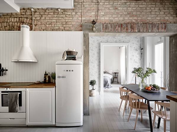 Swedish Style Kitchen Soft and Rustic 