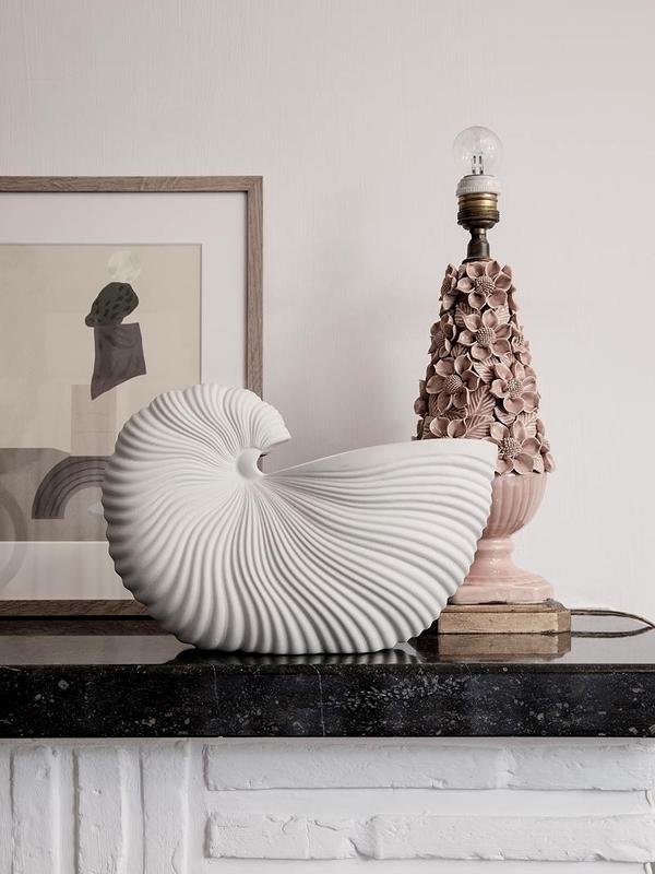 Shell Pot - Scandinavian style | Nordic Design | Grøn + White 