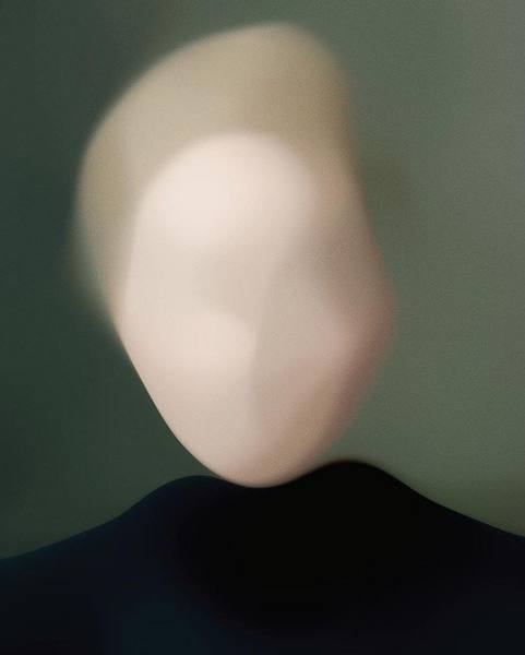 Portrait G Print - Grøn + White 