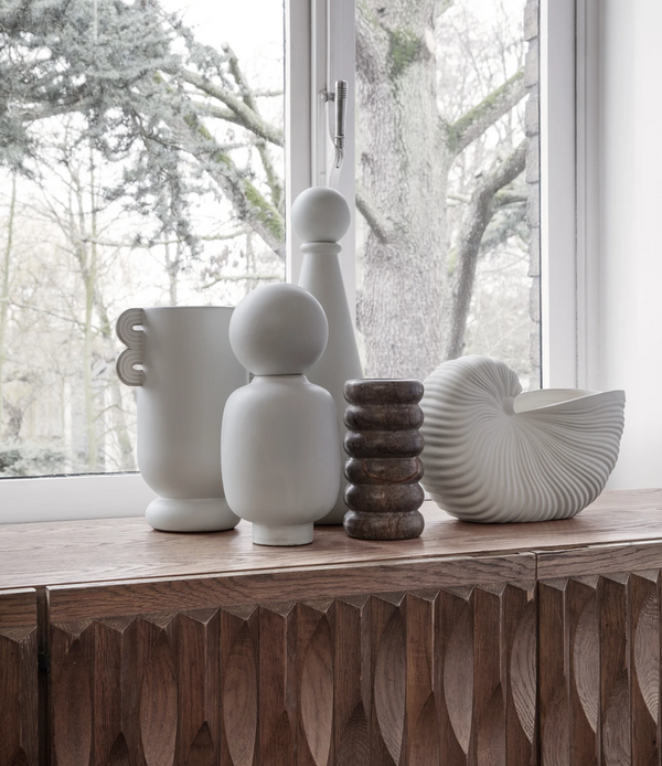 Muses Vases - Scandinavian style | Nordic Design | Grøn + White 
